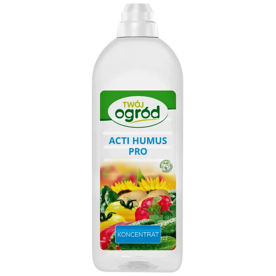 Acti Humus Pro 1,5 l (Acides humiques) Votre jardin – stimulateur de croissance