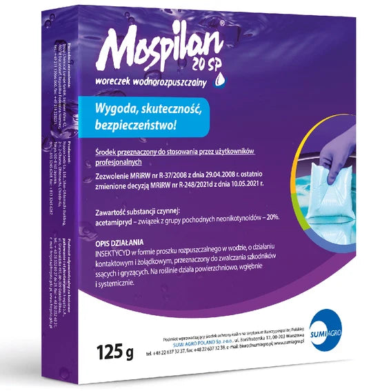 Mospilan 20 SP Sumi Agro - TUEUR D’INSECTES | 125g