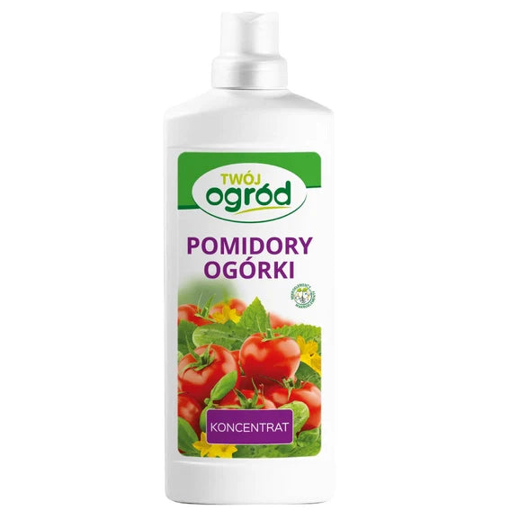 Engrais liquide pour tomates et concombres 900 ml – Votre jardin